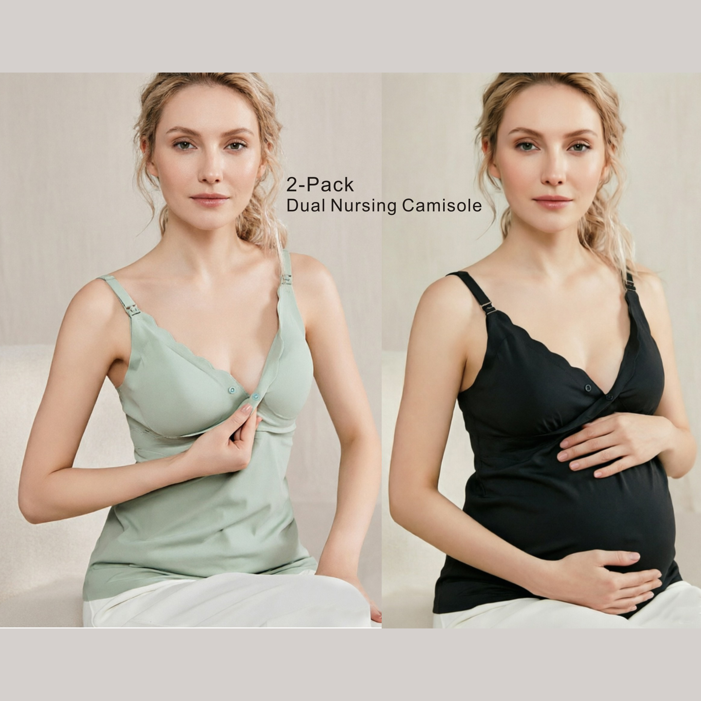 Nursing Bra Sleep - Camicia da Notte Morbida e Setosa