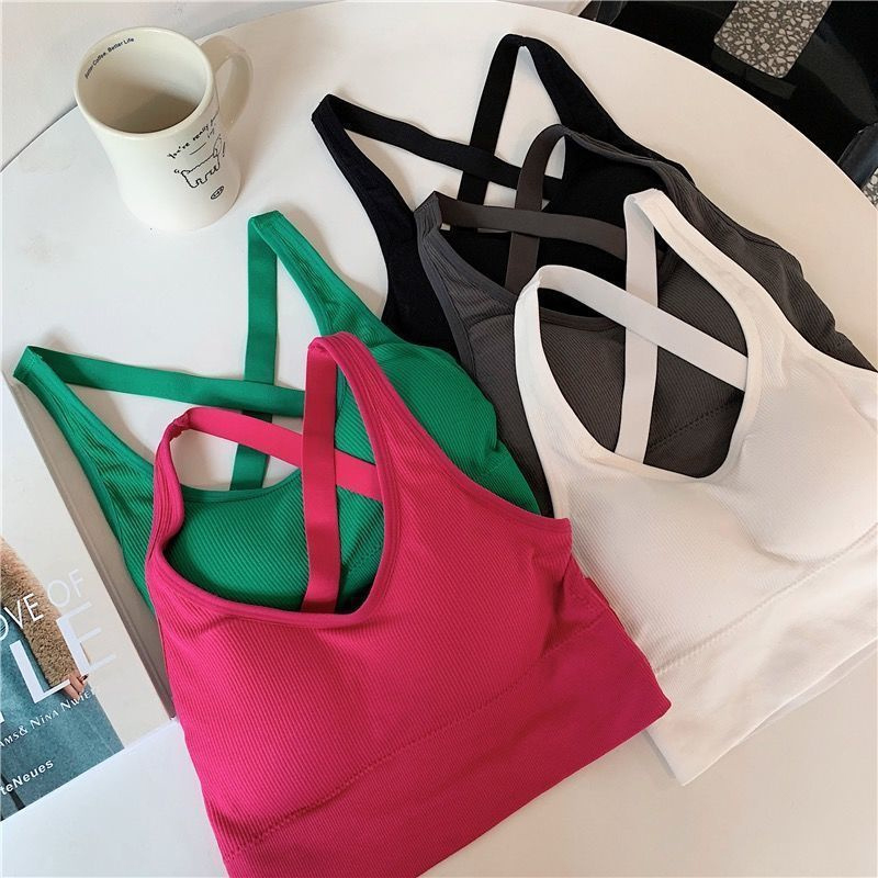 Sports Bra High Impact - Reggiseno sportivo Sexy reggiseno Yoga Fitness