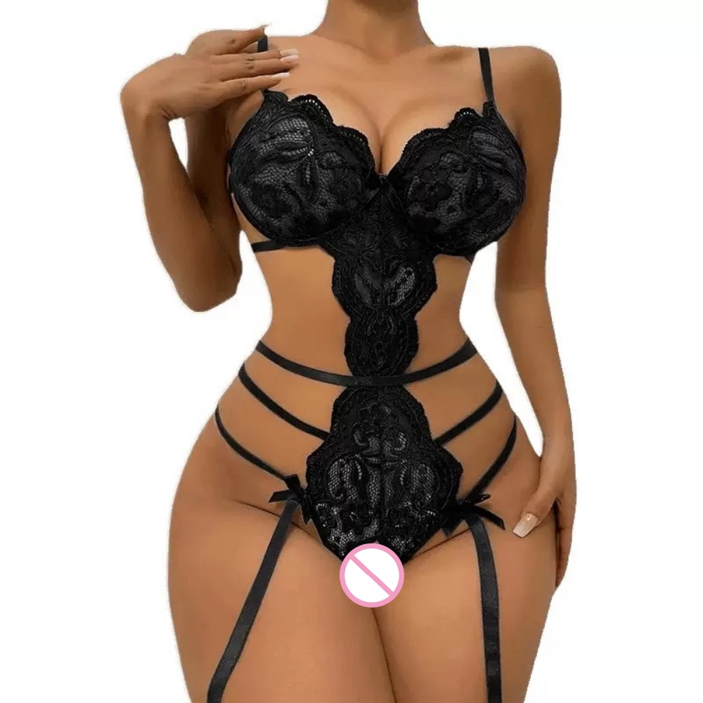 Lace Teddy Lingerie - Body Teddy Sexy in Pizzo con