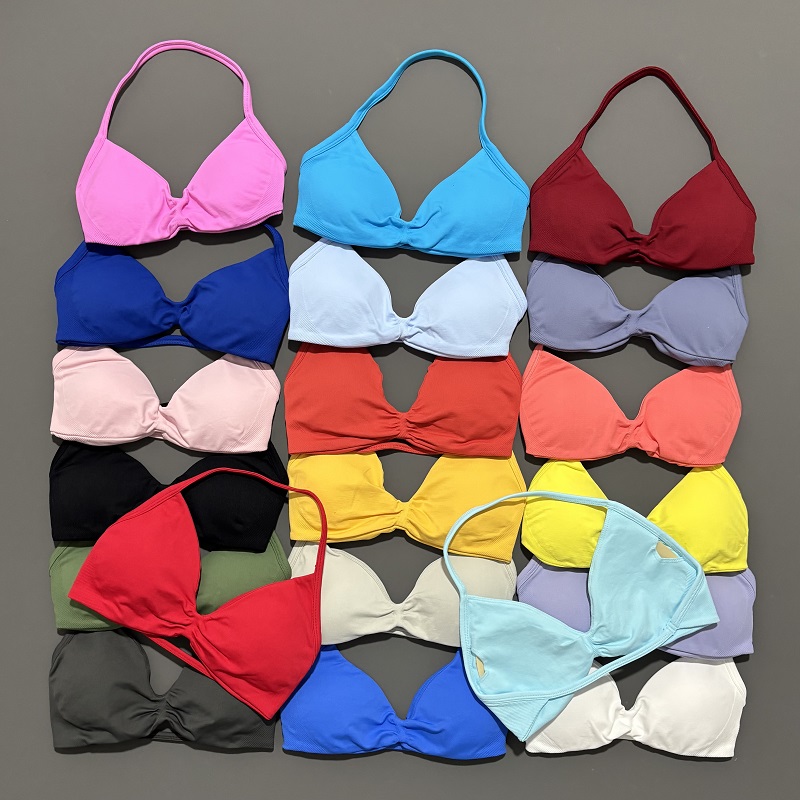 Sports Bra High Impact - Reggiseno sportivo con spalline Intimo yoga