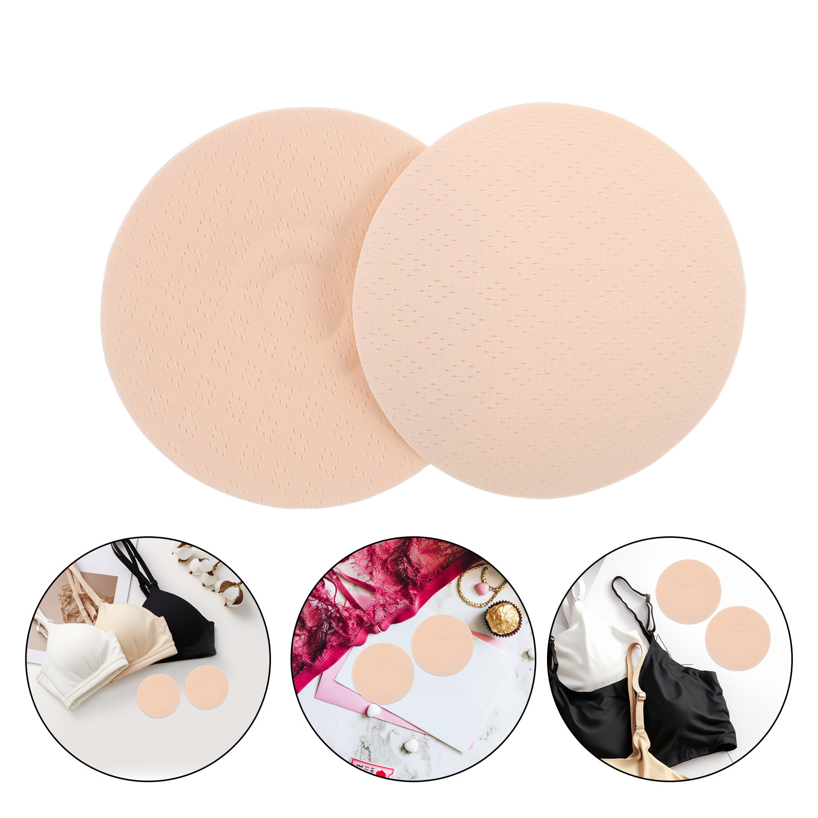 Nipple Cover Pasties - 3 Paia di Copricapezzoli Invisibili per