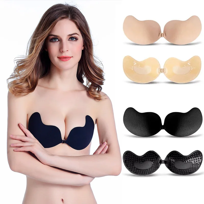 Strapless Bra Backless - Reggiseno sexy da donna invisibile push-up