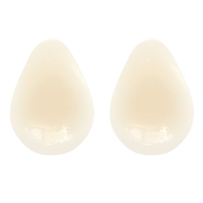 Push Up Bra Padded - Copricapezzoli in silicone invisibili a goccia,