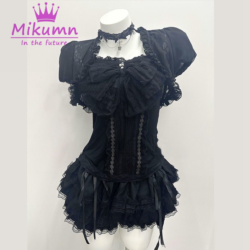 Cami Top Lace - Mikumn Gothic Lolita Set 3 Pezzi