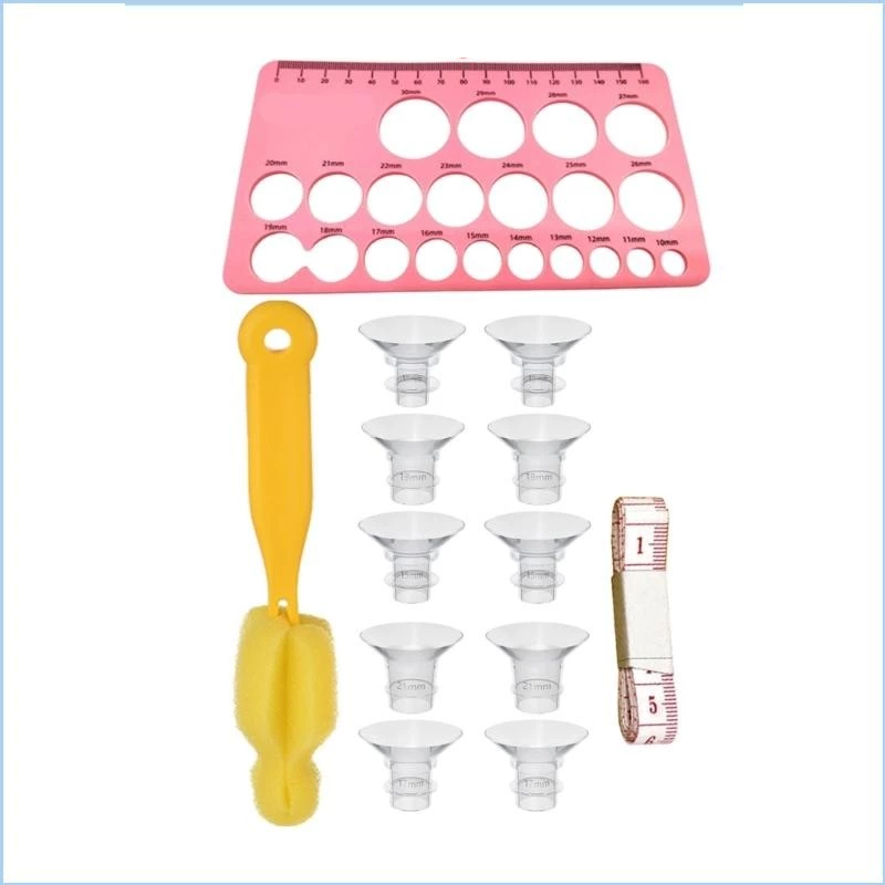 Nipple Cover Pasties - Set di tiralatte a flangia da
