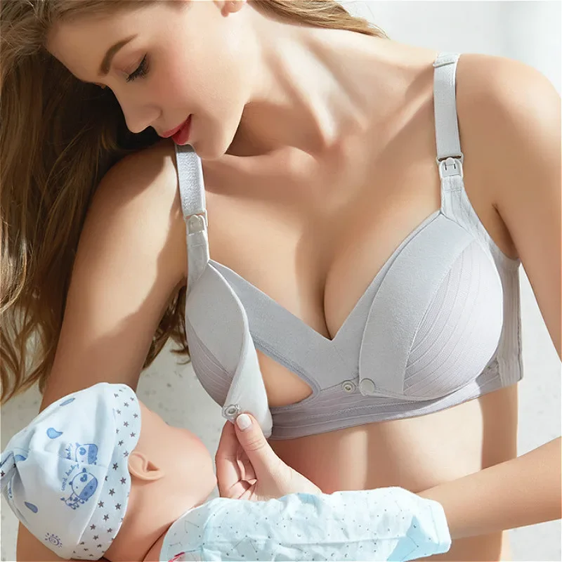 Nursing Bra Sleep - Reggiseno per allattamento premaman donne incinte