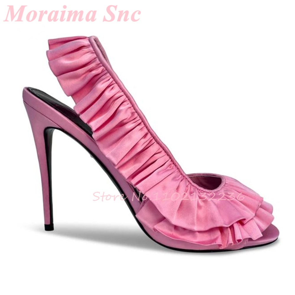 Slip Dress Satin - Eleganti Sandali con Frange a Strati