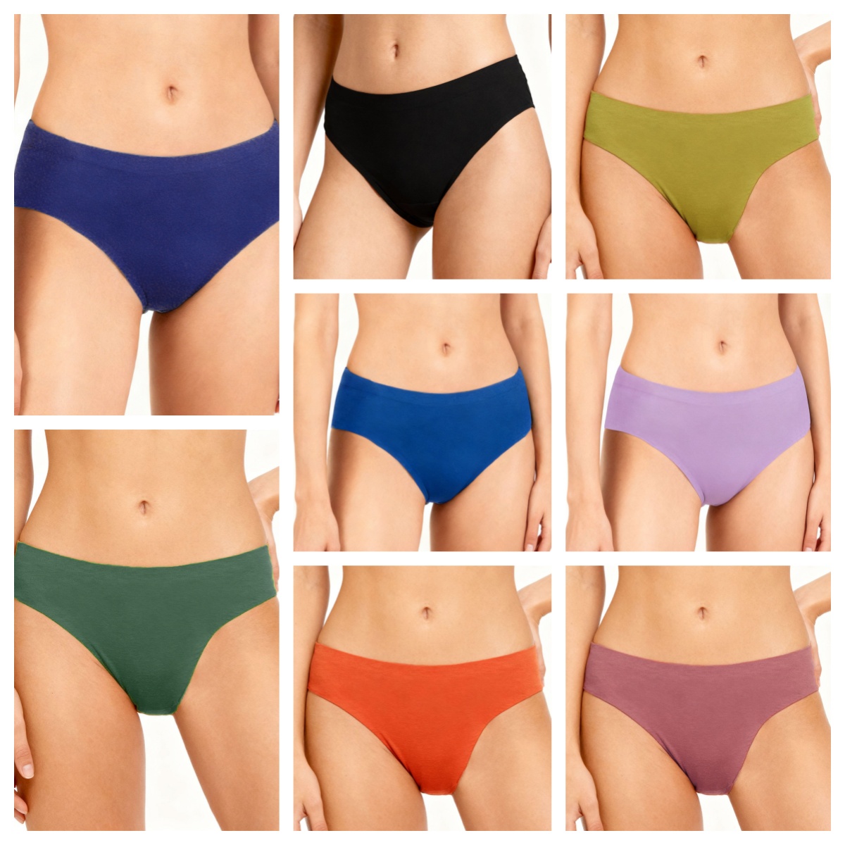 Seamless Underwear Women - Mutandine Mestruali Senza Cuciture Zeriluna, Morbide,