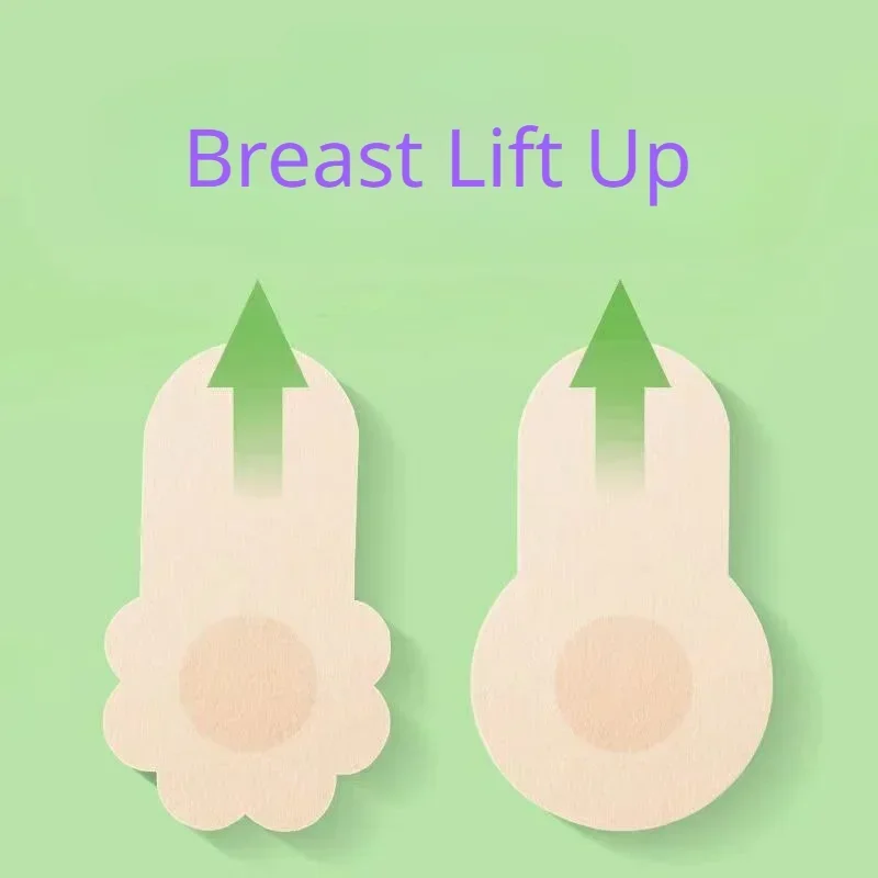 Silicone Bra Adhesive - 10 pezzi di nastro invisibile per