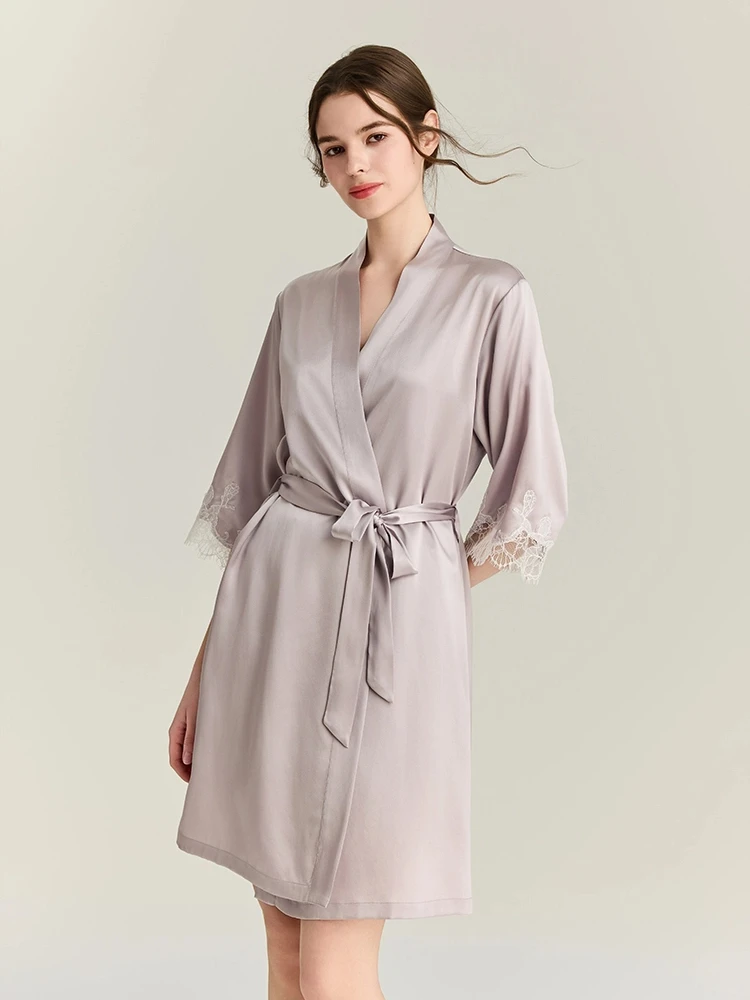 Robe Silk Women - 22MM 100% seta di gelso vestaglia