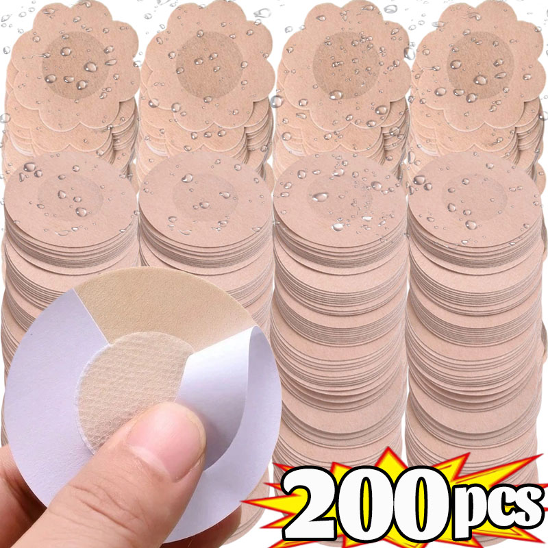 Nipple Cover Pasties - 10/200 Pezzi Copricapezzoli Adesivi per Donna,