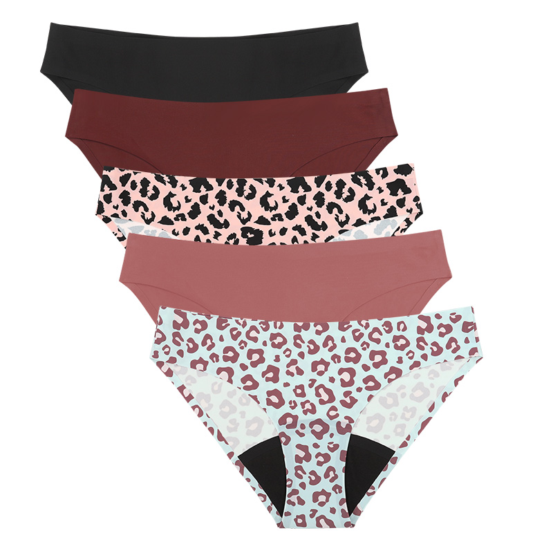 Period Panty Absorbent - Nuovo stile leopardo donna periodo mestruale