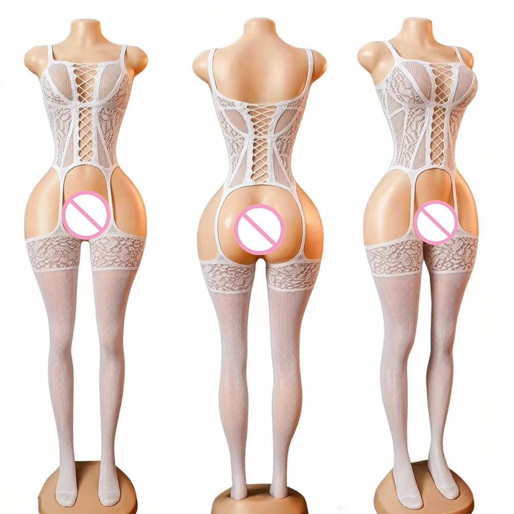 Bodystocking Fishnet - Nuovo Body a Rete con Apertura
