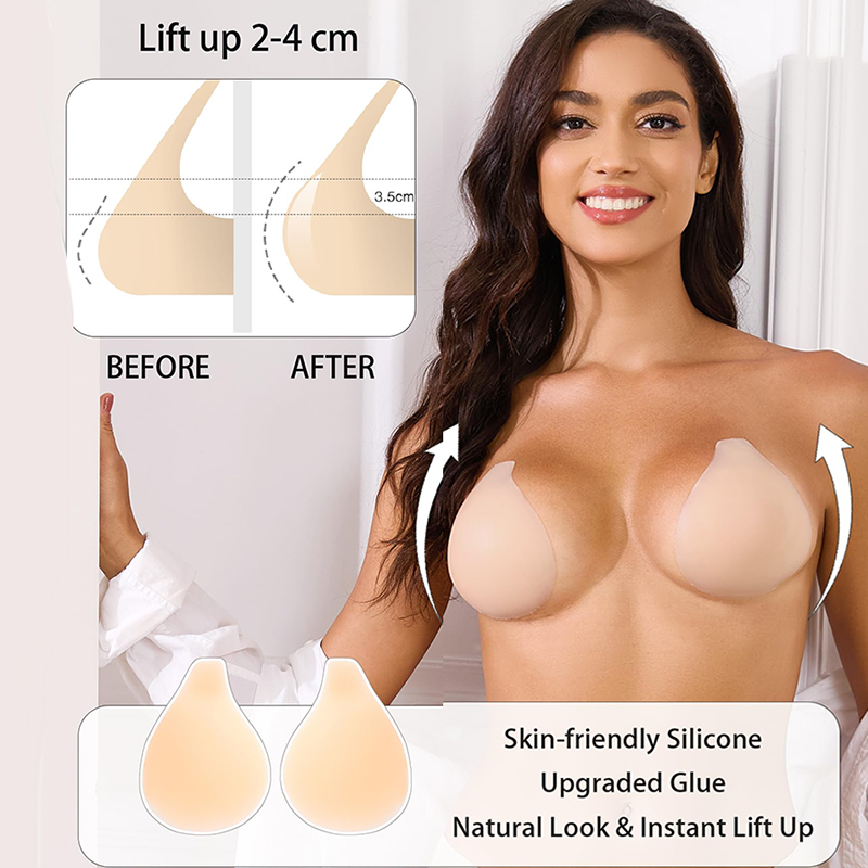 1/2 paia di reggiseni appiccic - Strapless Bra Backless recensione e prezzo