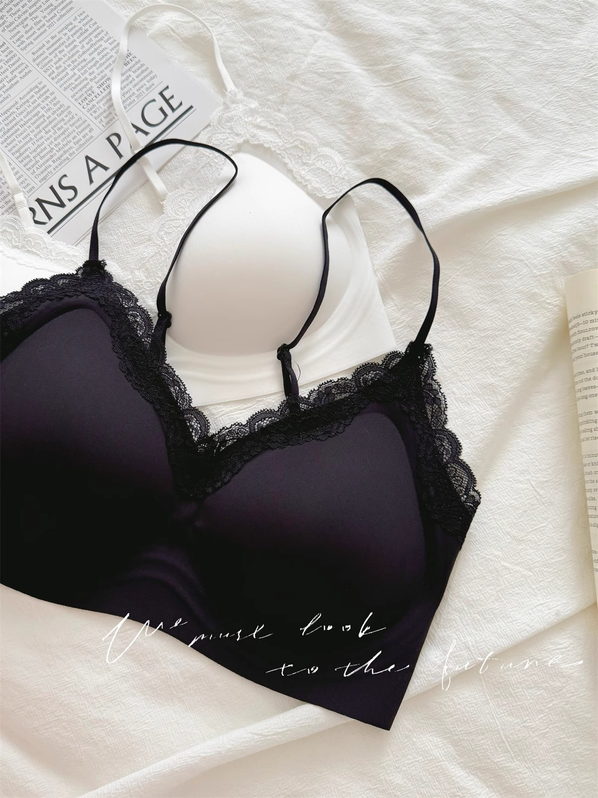 Reggiseno in pizzo stile franc - Bralette Wireless Soft recensione e prezzo