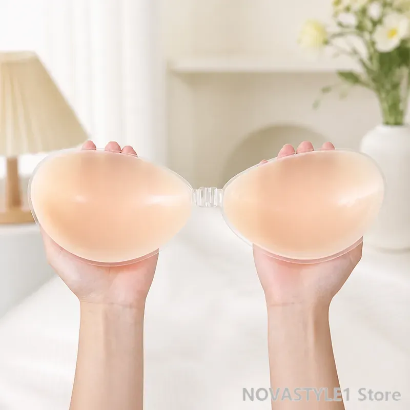 2 cuscinetti in silicone per i - Silicone Bra Adhesive recensione e prezzo