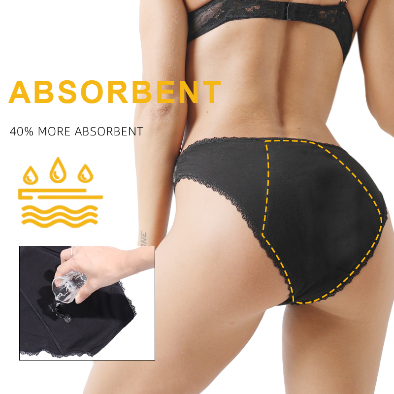 Mutande mestruali da donna in  - Period Panty Absorbent recensione e prezzo
