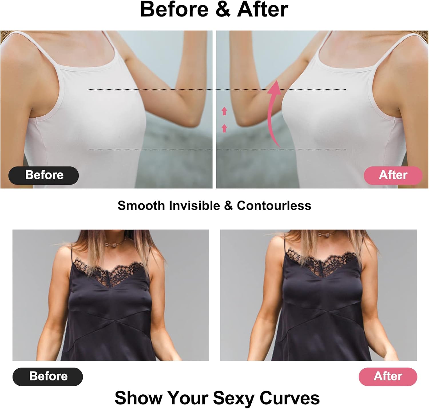 Reggiseno Adesivo Push-Up Invi - Silicone Bra Adhesive recensione e prezzo