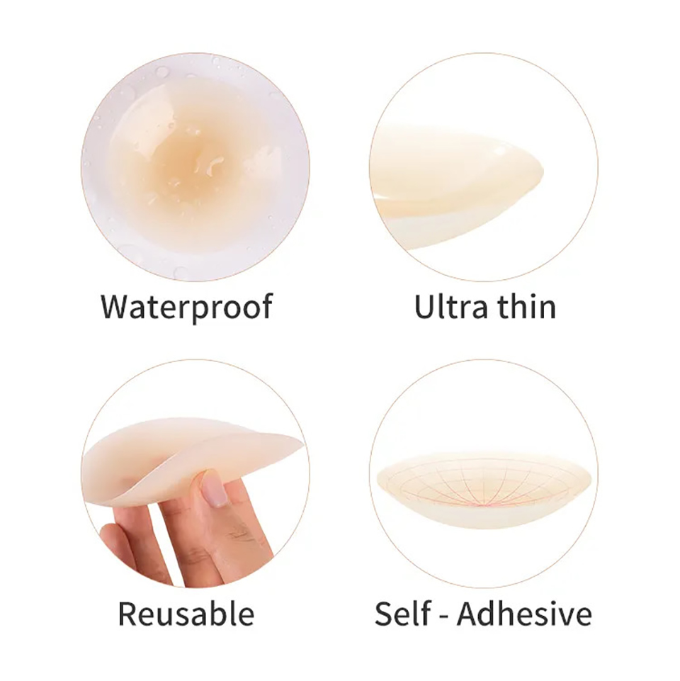 Copricapezzoli adesivo in sili - Silicone Bra Adhesive recensione e prezzo