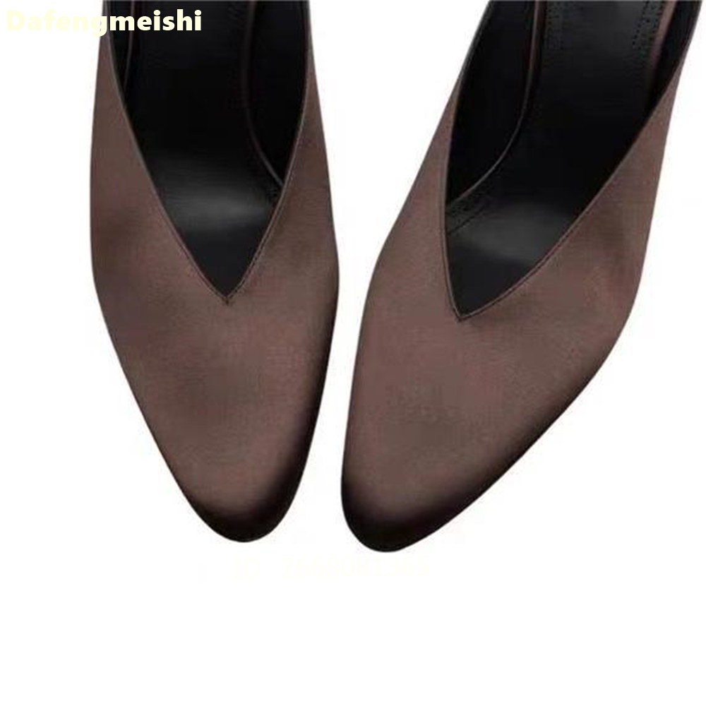 Mules da donna in raso marrone - Slip Dress Satin recensione e prezzo