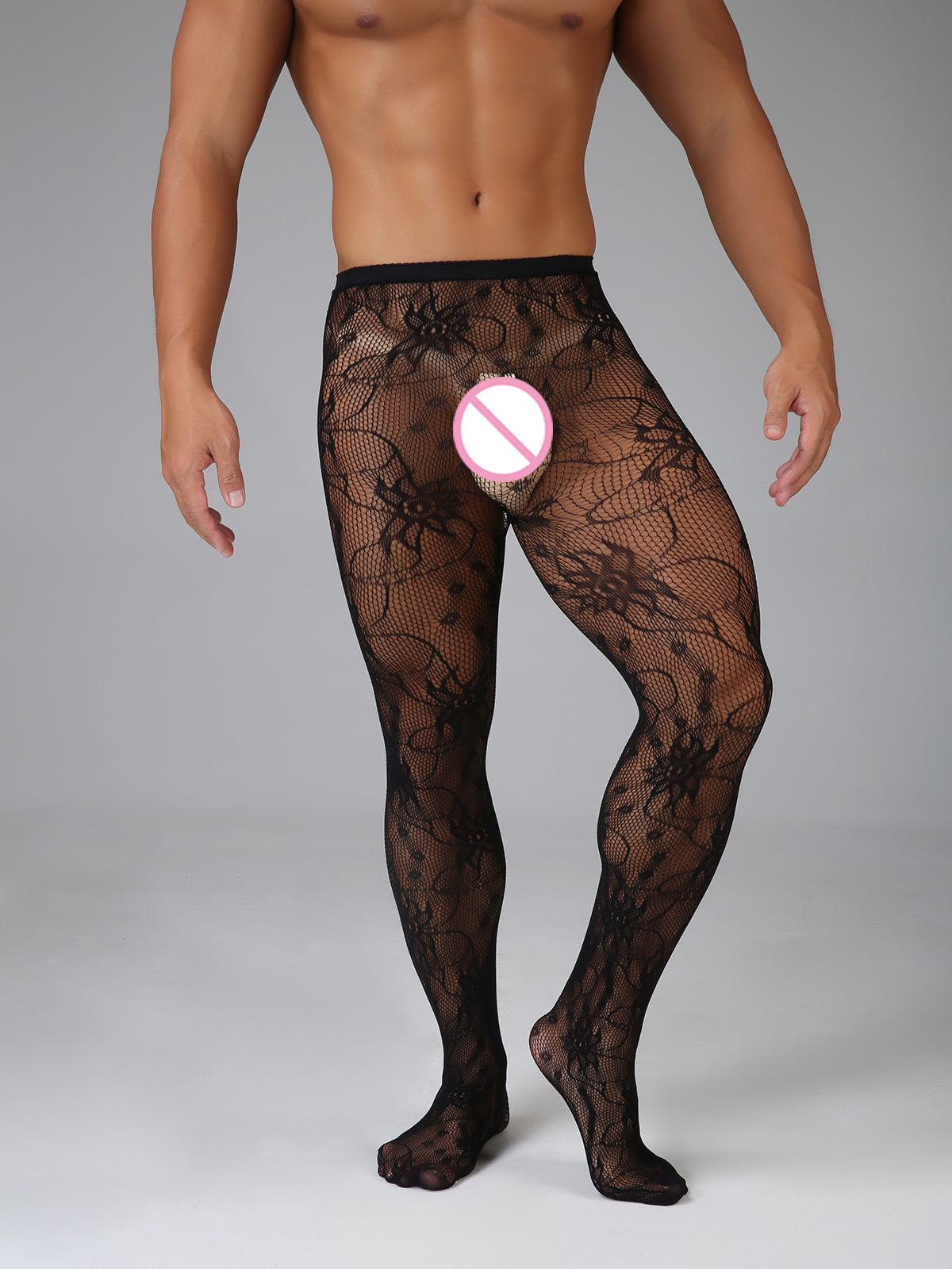 Calze lunghe a rete da uomo se - Bodystocking Fishnet recensione e prezzo