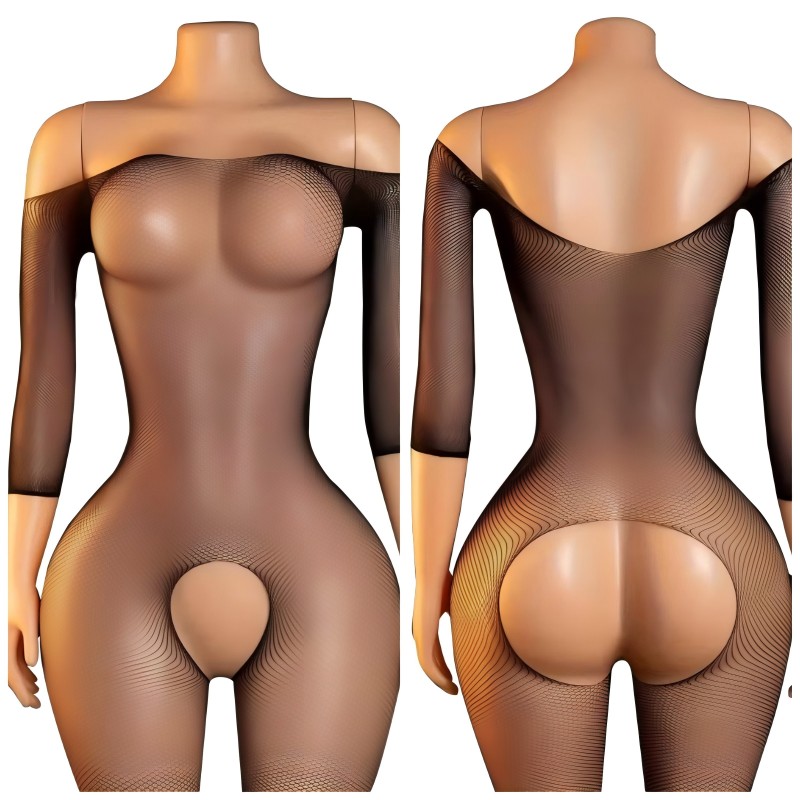 Collant sexy senza cavallo da  - Bodystocking Fishnet recensione e prezzo