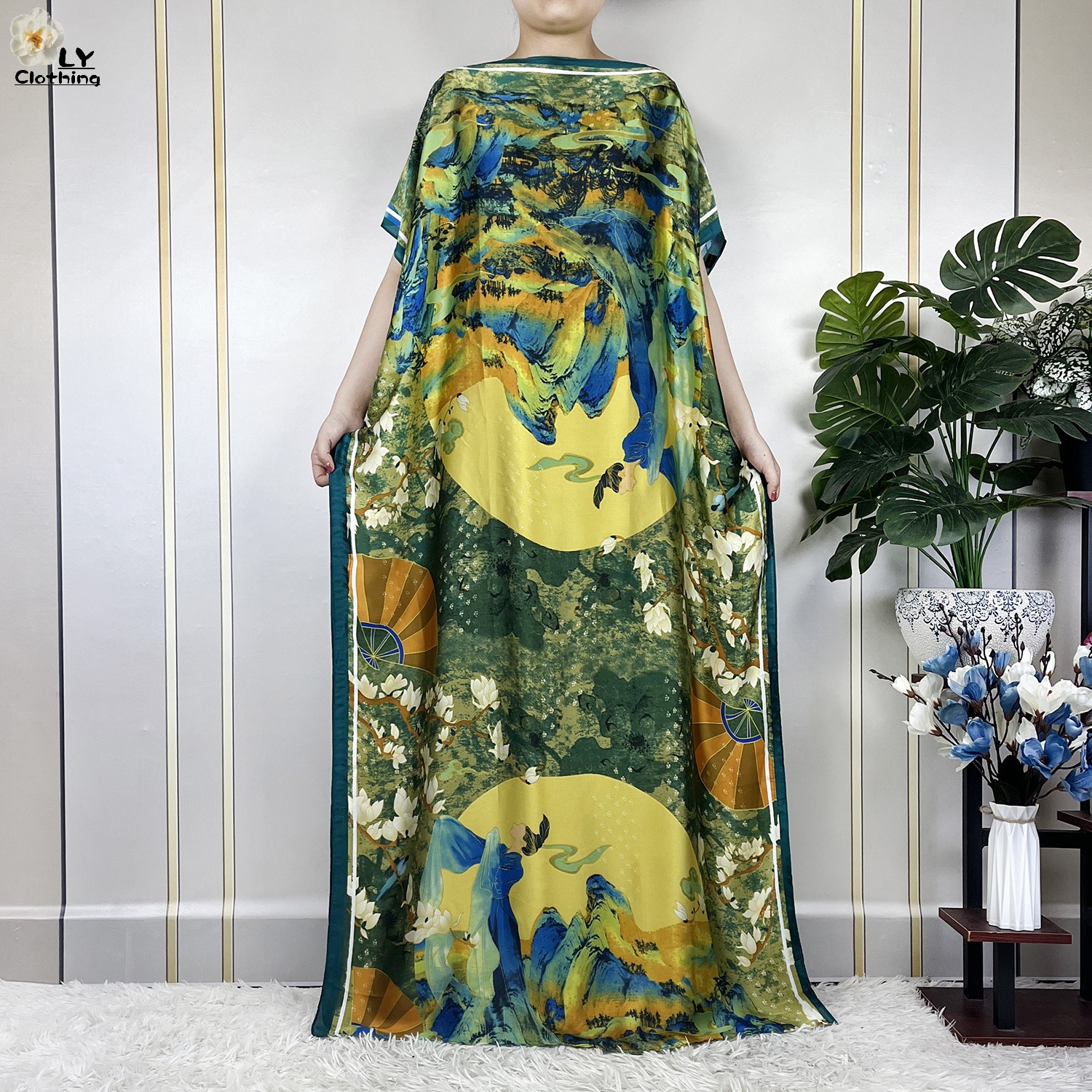 Abaya musulmani per le donne 2 - Robe Silk Women recensione e prezzo