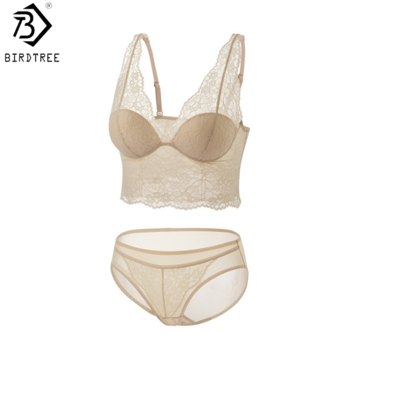 Birdtree, Set Reggiseno e Slip - Bralette Wireless Soft recensione e prezzo