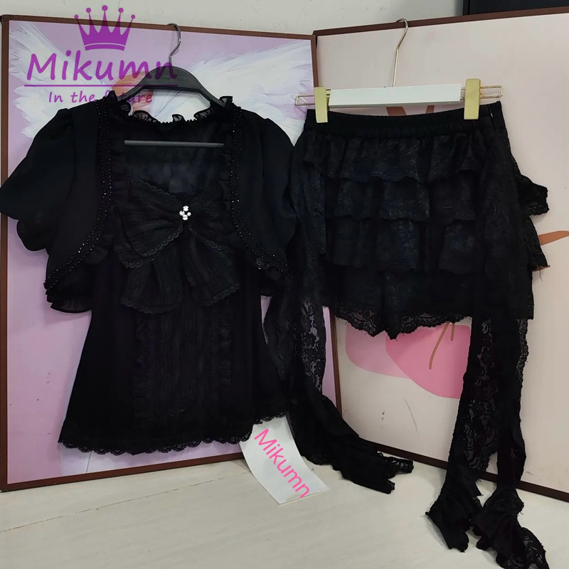 Mikumn Gothic Lolita Set 3 Pez - Cami Top Lace recensione e prezzo