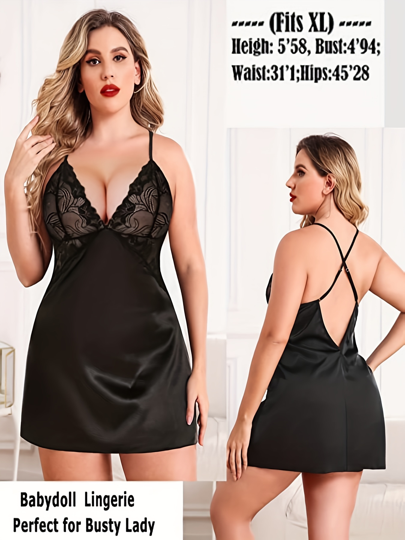 Camicia da Notte di Lusso per  - Babydoll Chemise Night recensione e prezzo