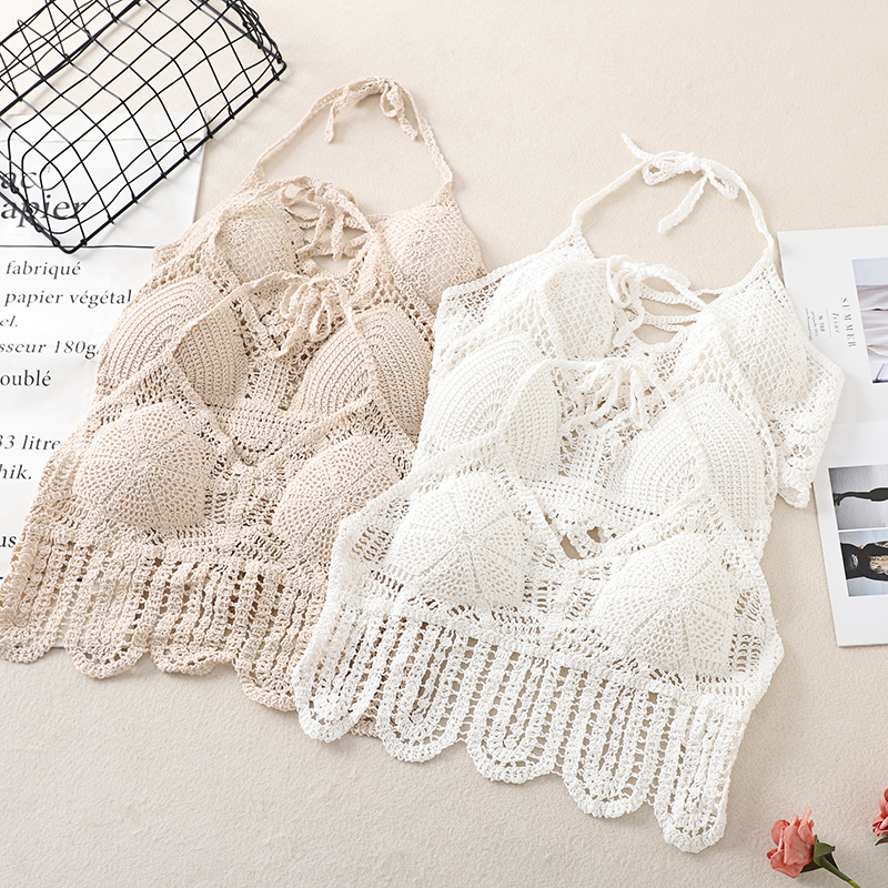 Vestiti estivi Top all'uncinet - Strapless Bra Backless recensione e prezzo