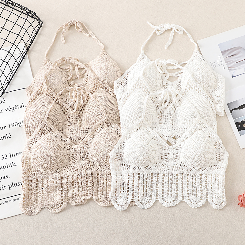 Vestiti estivi Top all'uncinet - Strapless Bra Backless recensione e prezzo