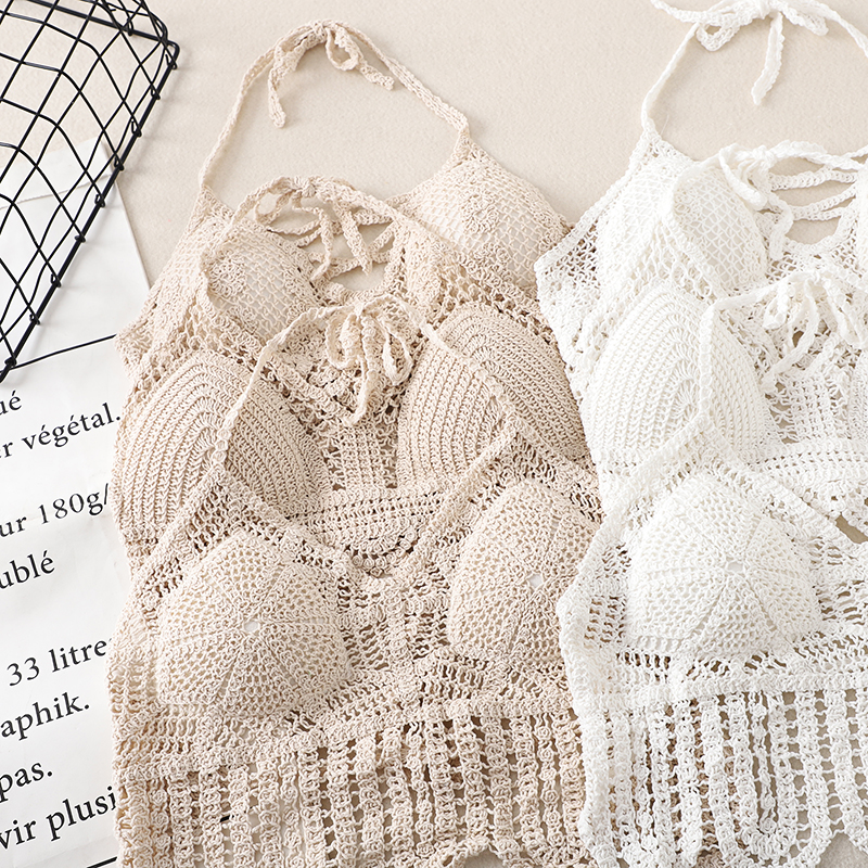 Vestiti estivi Top all'uncinet - Strapless Bra Backless recensione e prezzo