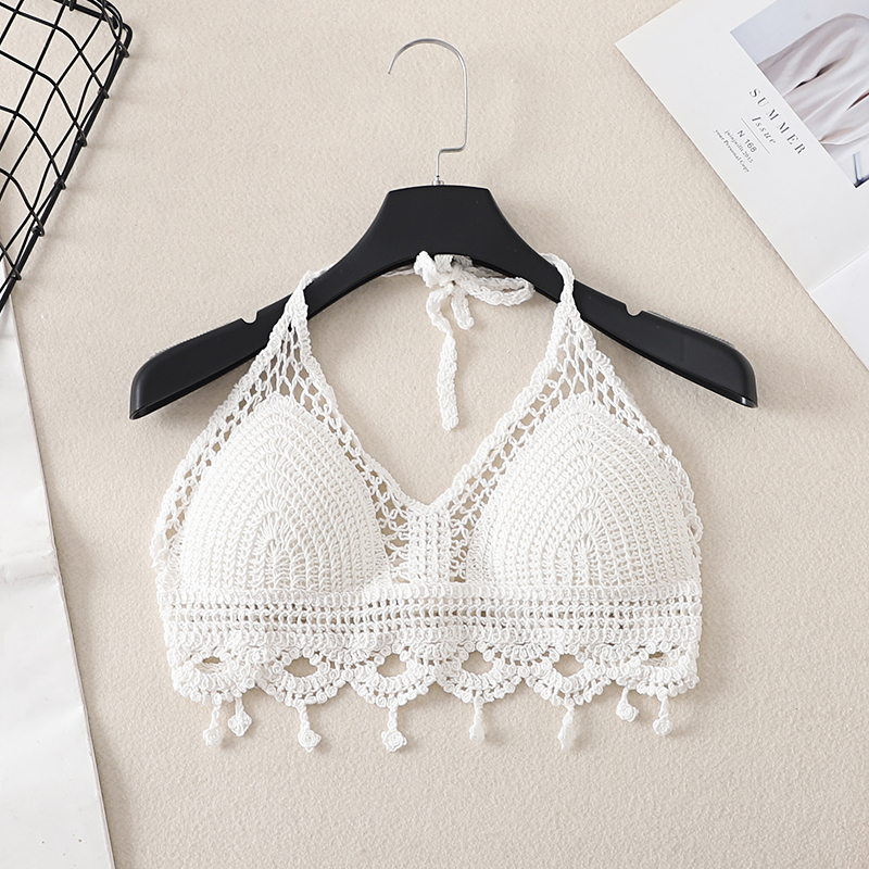 Vestiti estivi Top all'uncinet - Strapless Bra Backless recensione e prezzo