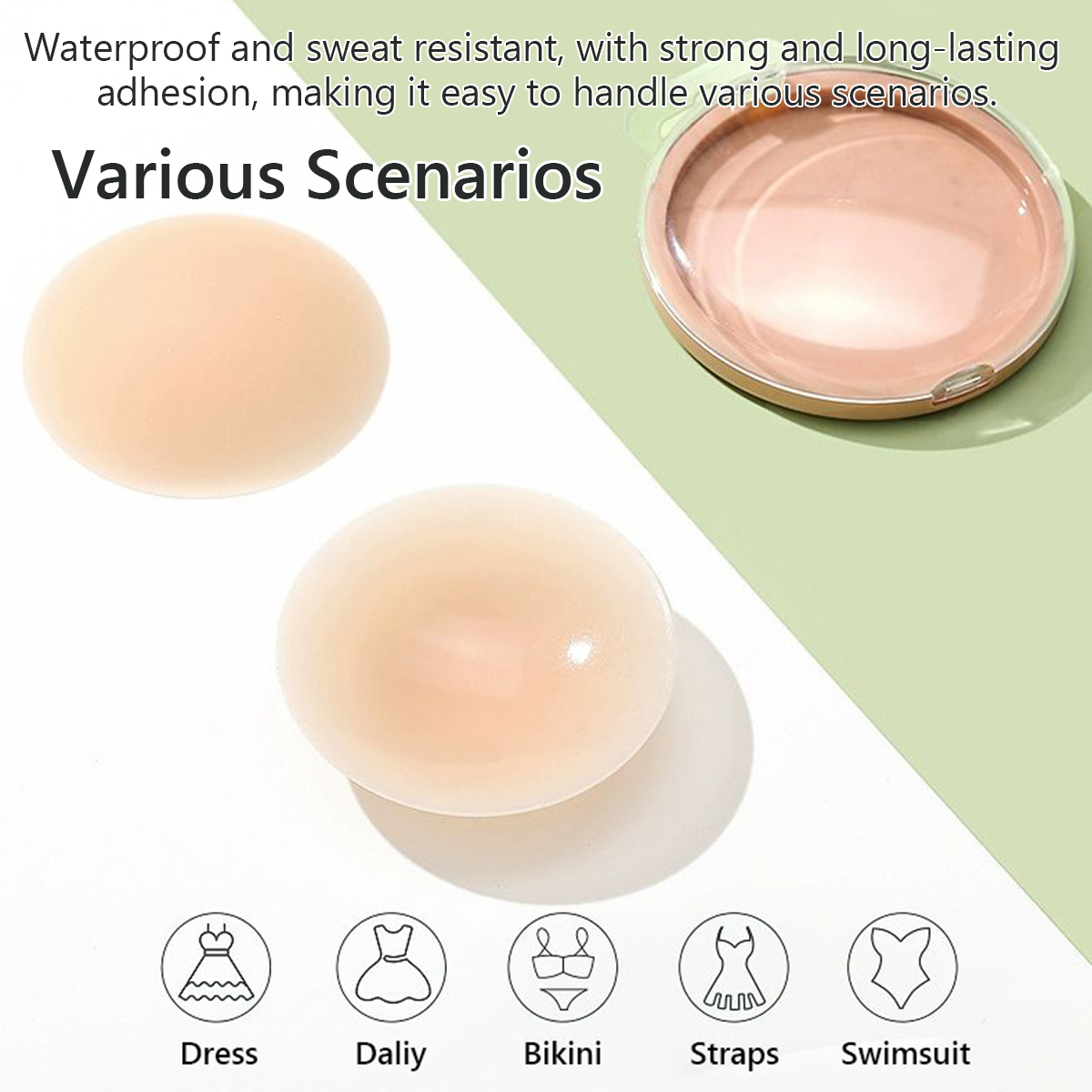 3 Paia di Copricapezzoli Adesi - Nipple Cover Pasties recensione e prezzo