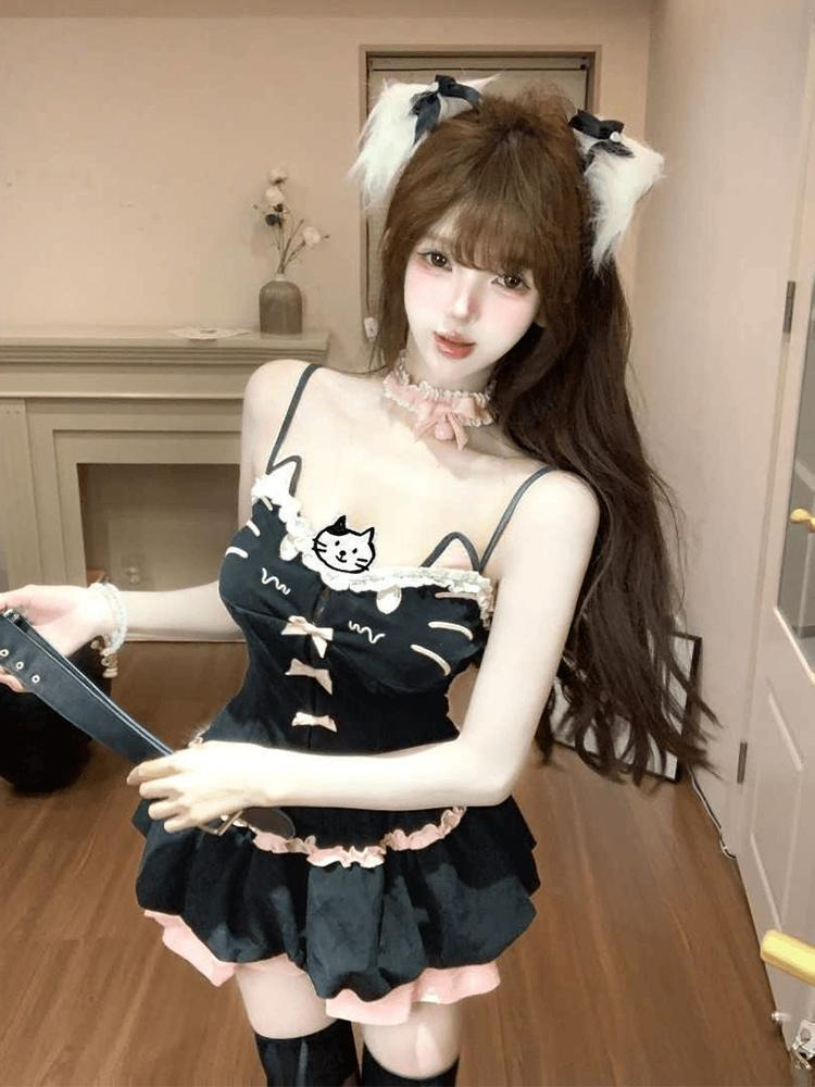 Set Estivo Kawaii con Top a Ca - Cami Top Lace recensione e prezzo