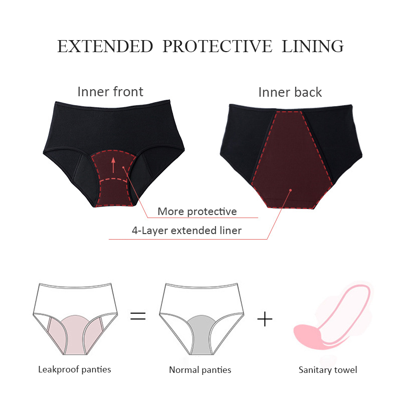 Mutandine mestruali a 4 strati - Period Panty Absorbent recensione e prezzo