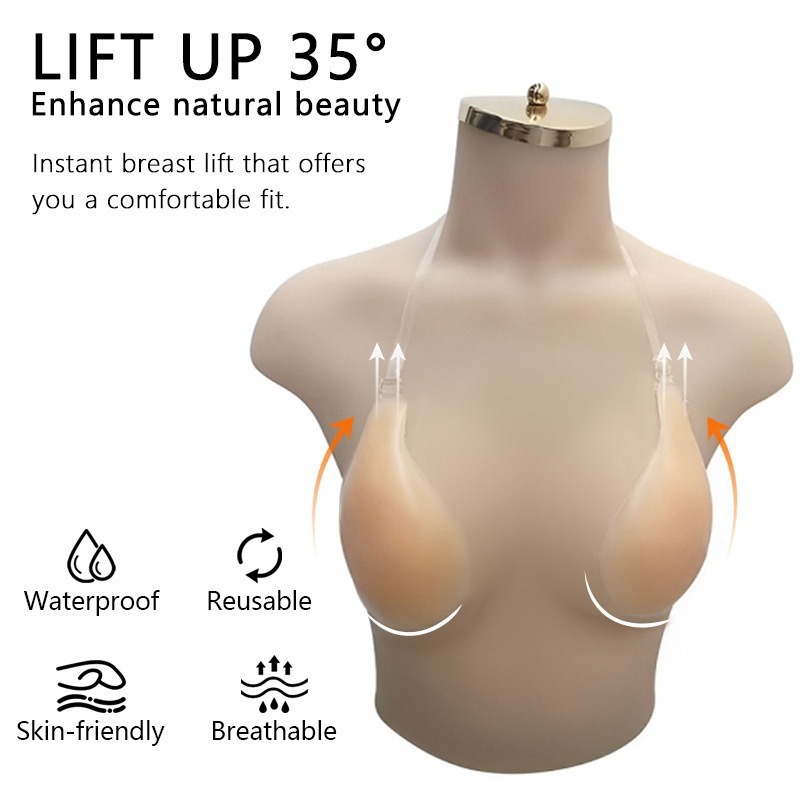 1 Pezzo Reggiseno Invisibile E - Silicone Bra Adhesive recensione e prezzo