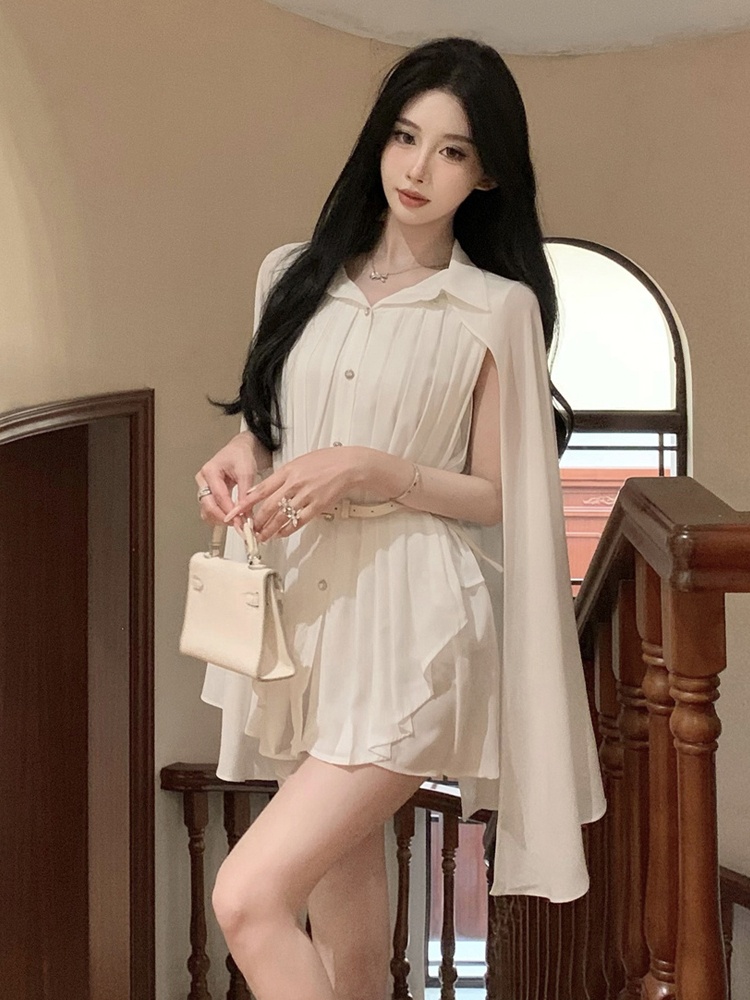 Elegante Camicia Bianca in Chi - Corset Waist Cinch recensione e prezzo