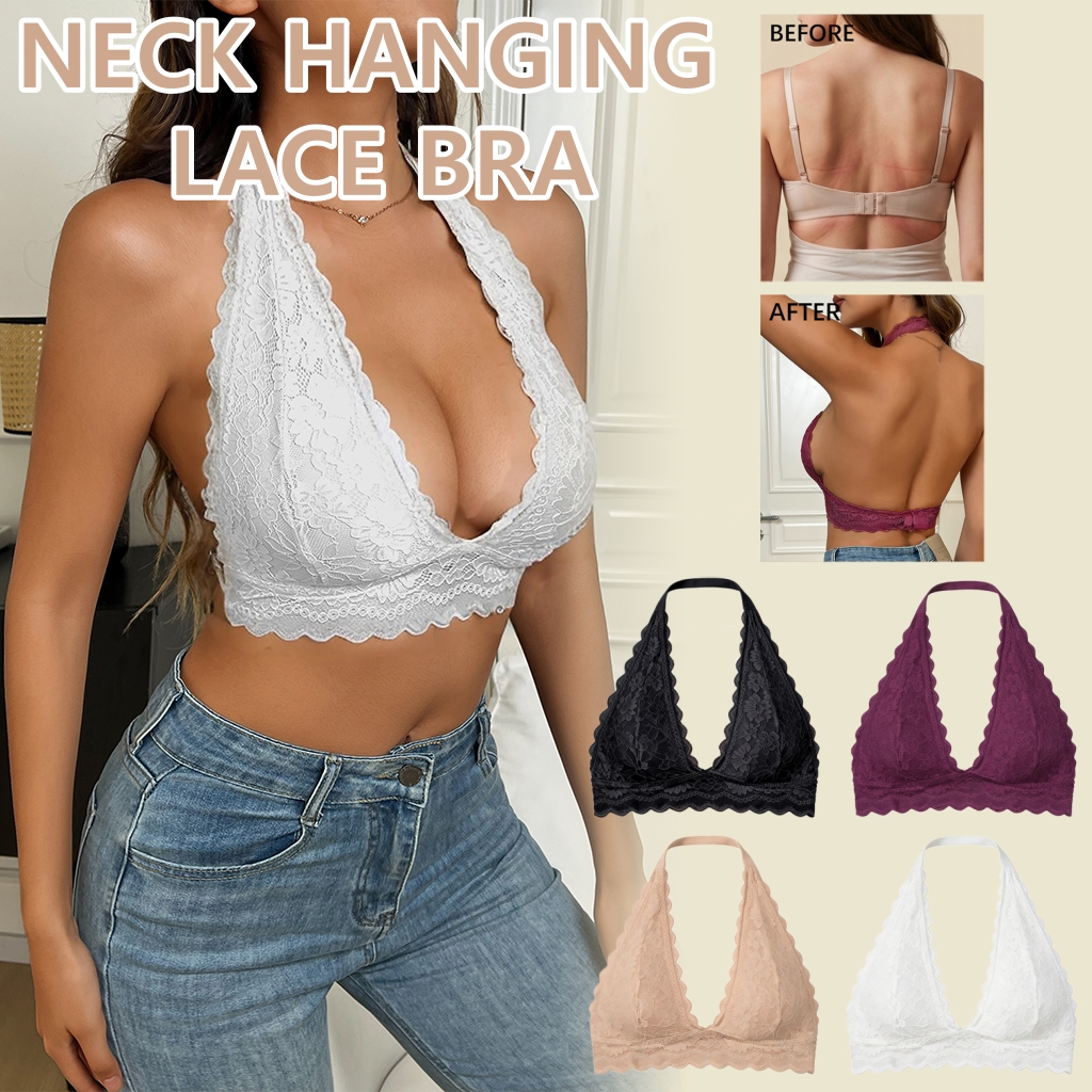 Bralette in pizzo con scollo a - Bralette Wireless Soft recensione e prezzo
