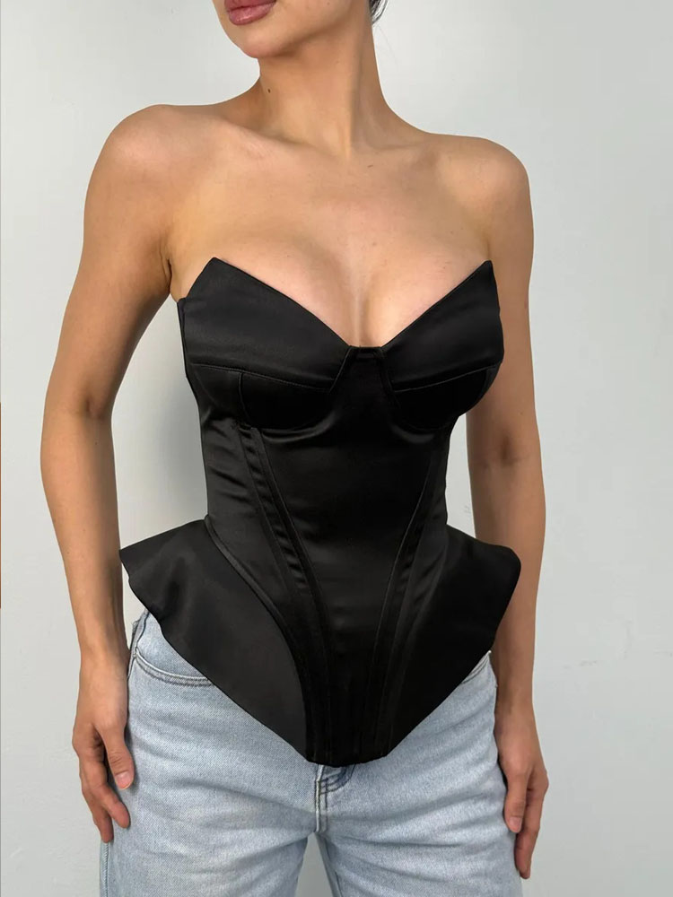 BKQU Top Corsetto Sexy Senza S - Corset Waist Cinch recensione e prezzo